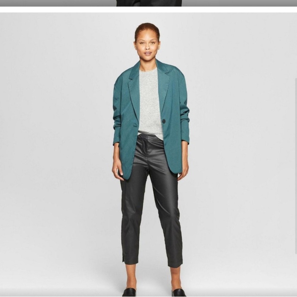 Prologue teal oversized blazer